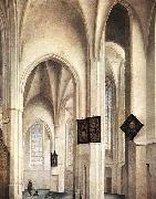 Pieter Jansz Saenredam Interior of the St Jacob Church in Utrecht painting